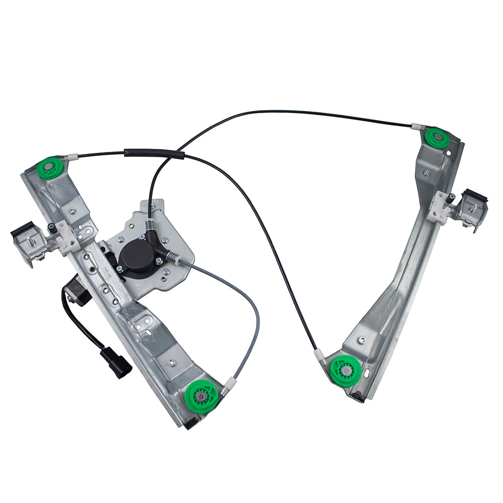 Brock Replacement Driver Front Power Window Regulator with Lift Motor