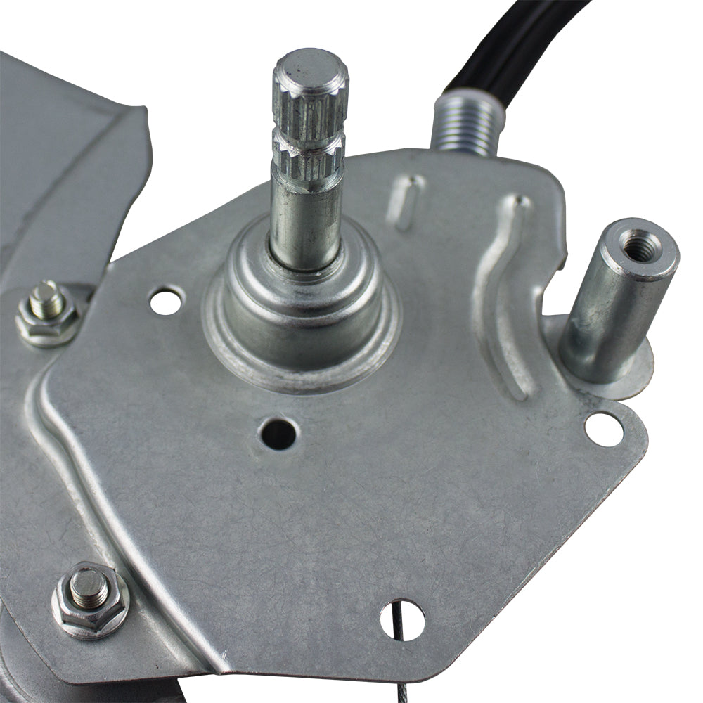 Brock Replacement Driver Front Manual Window Lift Regulator Compatible with 2007-2014 Silverado Sierra Pickup Truck 20914715