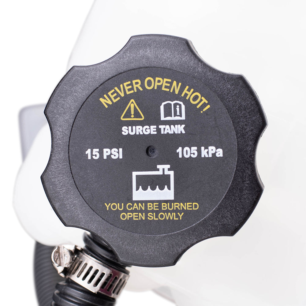 Brock Replacement Coolant Recovery Tank w/ Cap Sensor Compatible with 1999-2006 Silverado 1999-2006 Sierra