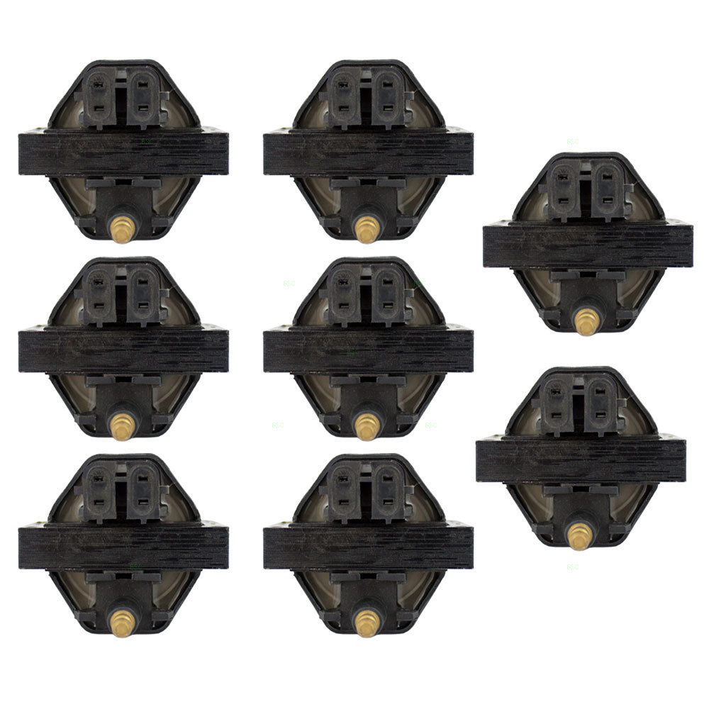 Ignition Coils 8 Pc Set fits 1988-1998 GMC Chevrolet Pickup Truck 8 Cyl Gas V8