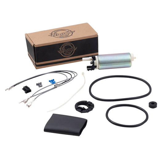 Brock Replacement Electric Fuel Pump with Installation Kit Compatible with 1990-1995 Corvette 25163468 E3240