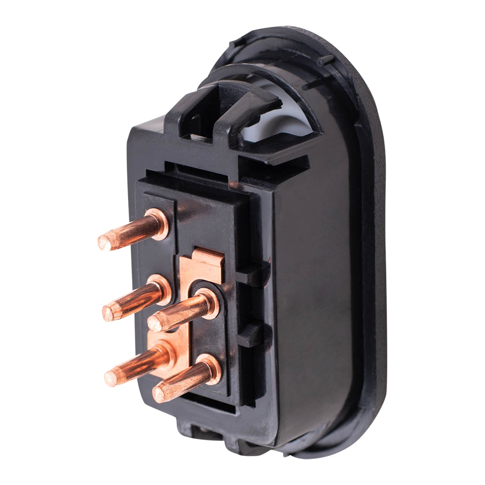 Brock Replacement Oval Window Switch Compatible with 90-94 Pickup Truck 22086337