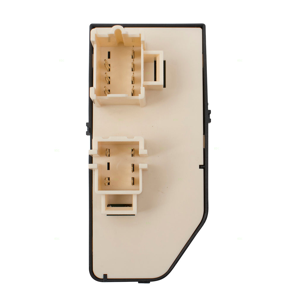 Brock Replacement Drivers Front Power Window Master Switch 5 Button Left Compatible with 97-99 DeVille 25668566