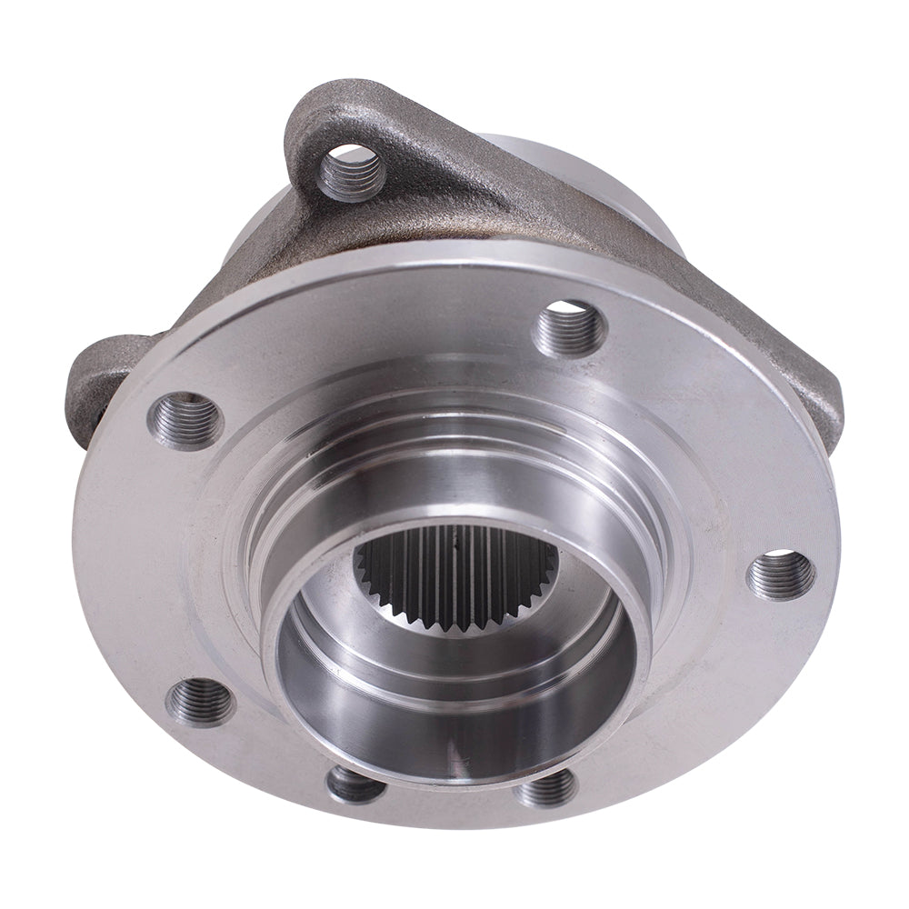 Brock Replacement Front and Rear Set Hub Bearing Assemblies Compatible with 2014-2020 Cherokee w/Off Road Package