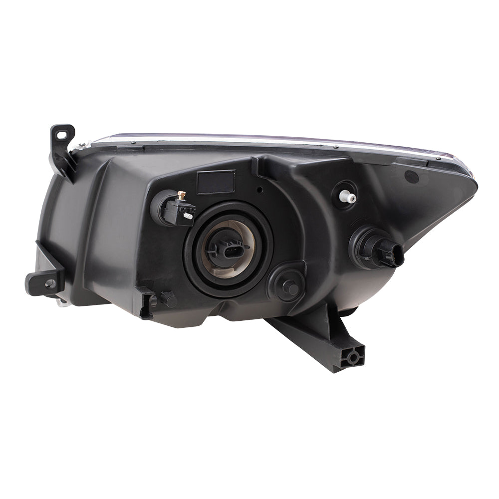 Brock Replacement Passenger Headlight Compatible with 2007-2012 Caliber 5303738AJ