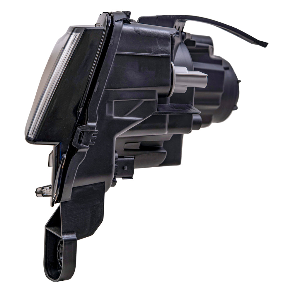 Brock Replacement Driver and Passenger Side CAPA-Certified Halogen Headlight Assemblies Compatible with 2017-2021 Jeep Grand Cherokee