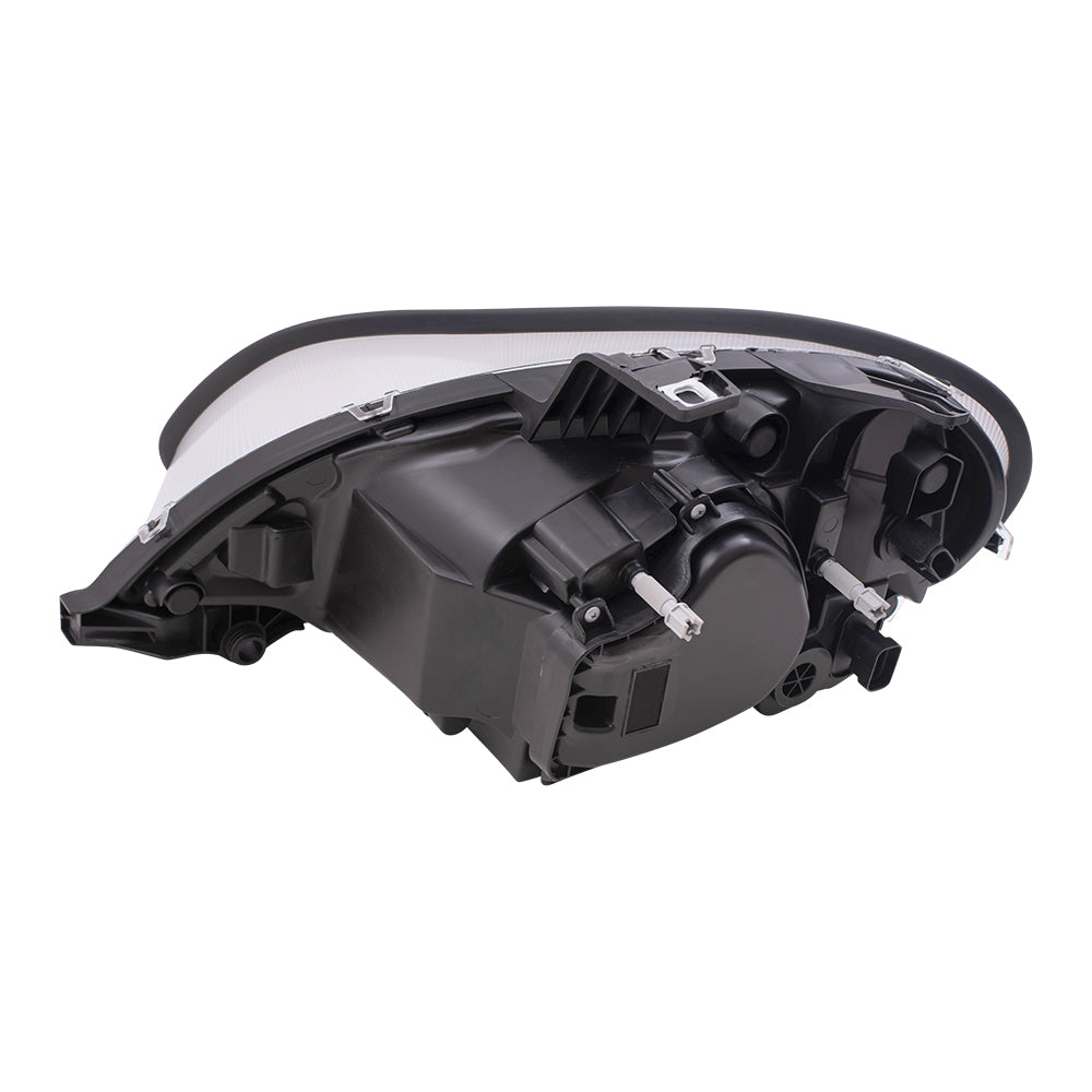 Brock Replacement Passenger Halogen Headlight Lens Compatible with 2002-2019 M2 and 2004-2009 SAF-T-LINER C2 A06-75732-005