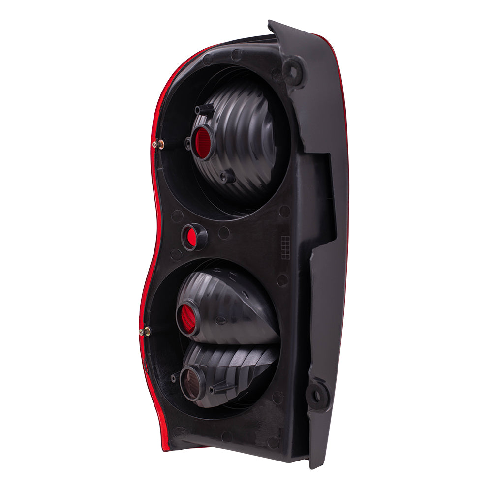 Brock Replacement Set Driver and Passenger Tail Lights Compatible with 2004-2009 Durango 5133169AI 5133168AI