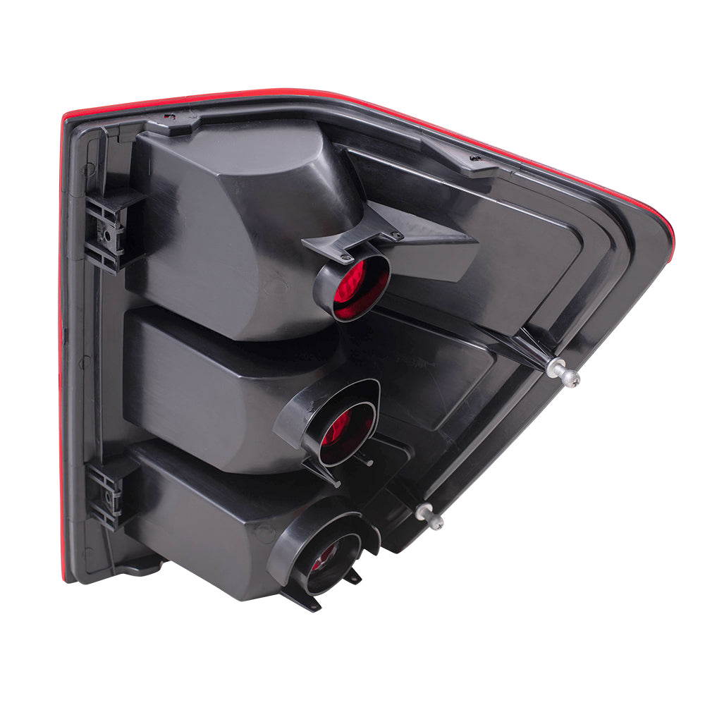 Brock Replacement Driver Tail Light Compatible with 2005-2006 Grand Cherokee 55156615AE