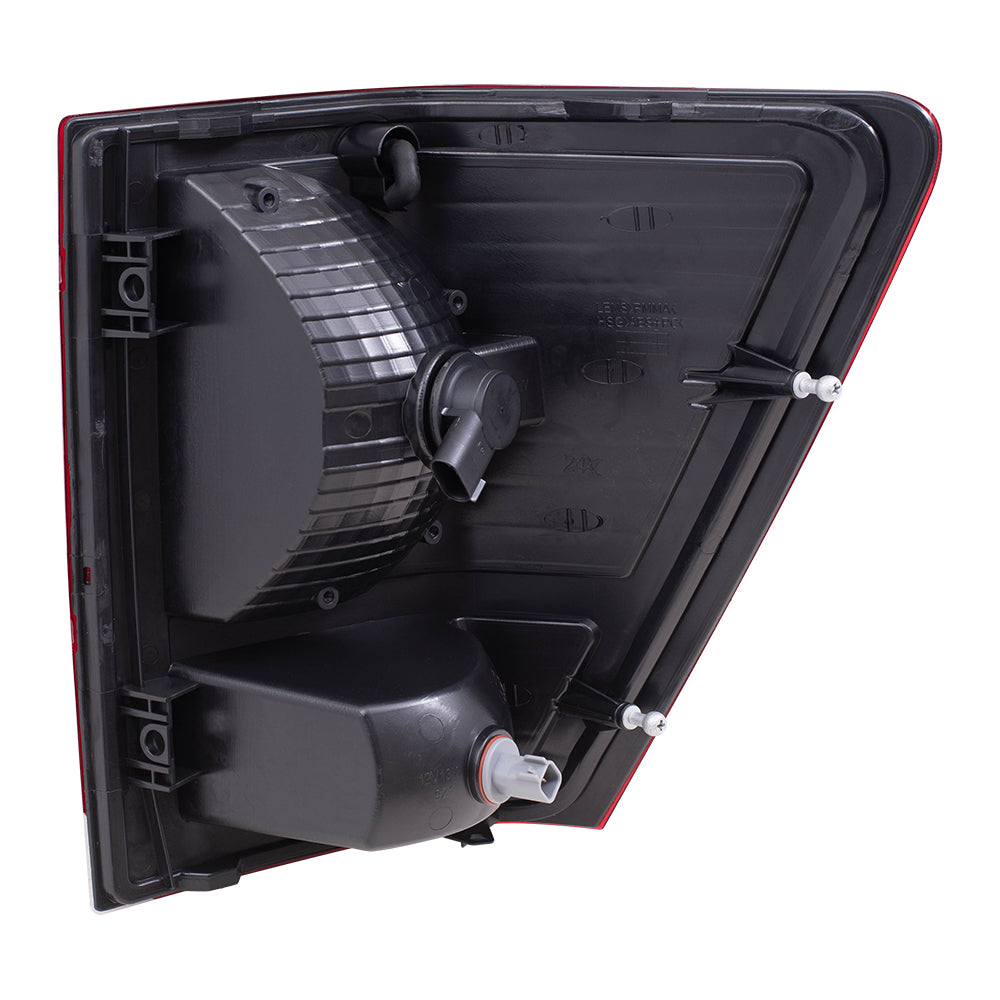 Brock Replacement Driver Tail Light Compatible with 2007-2010 Grand Cherokee 55079013AC