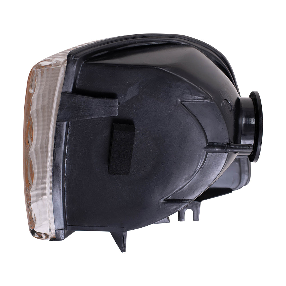 Brock Replacement Passenger Park Signal Corner Marker Light Compatible with 1994-2002 Pickup Truck 55054772AB