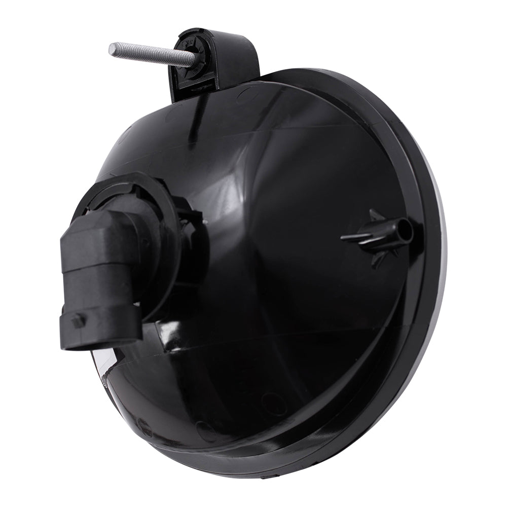 Brock Replacement Set Fog Lights Pair Compatible with 2004 2005 2006 Durango 55077470AB