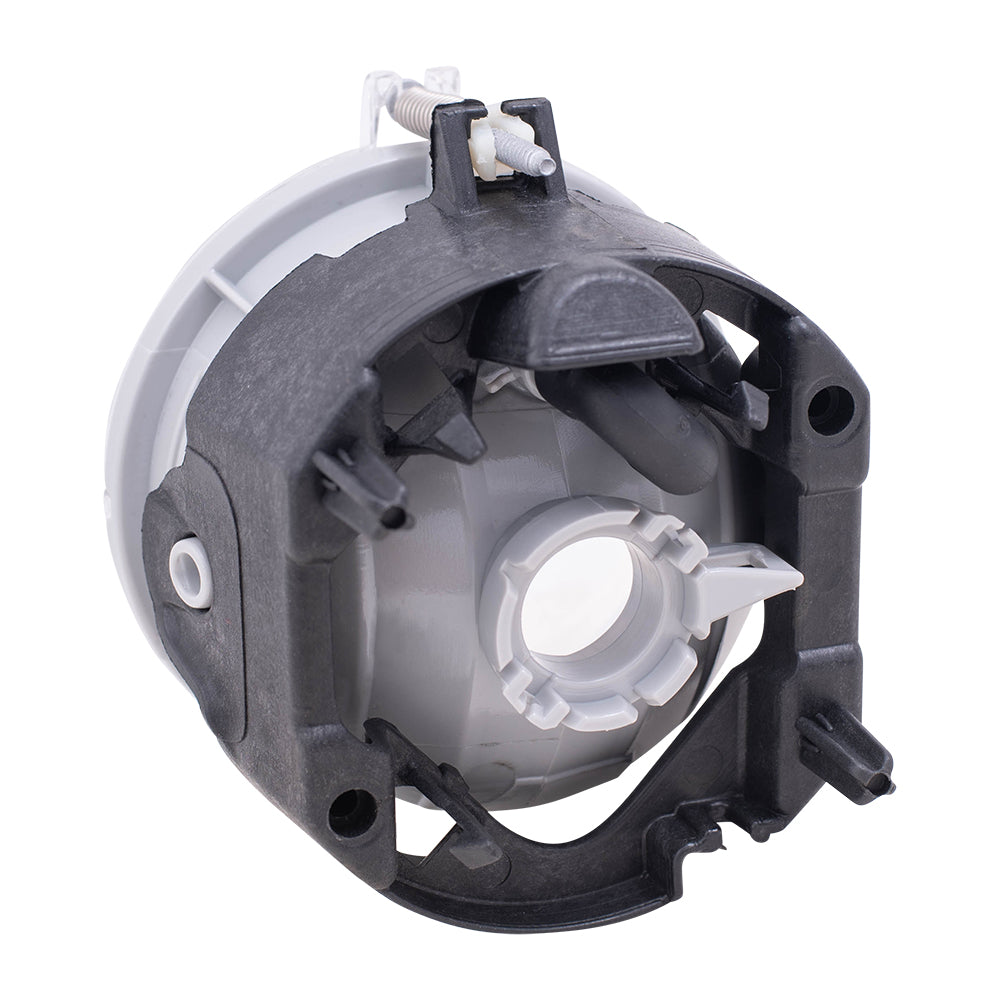 Brock Replacement Fog Light Lens Compatible with 2010 Town & Country Sebring Grand Caravan Avenger Compass Patriot 5182025AA