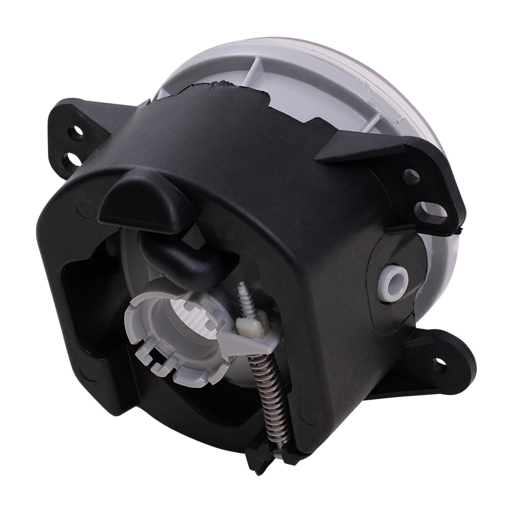 Brock Replacement Fog Light Unit Compatible with Wrangler Wrangler JK Gladiator Cherokee Grand Cherokee Journey Charger 5182026AA