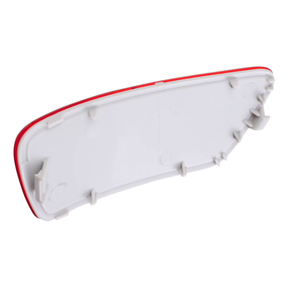 Rear Bumper Reflector for 11-16 Compass Grand Cherokee Journey Passengers Lens