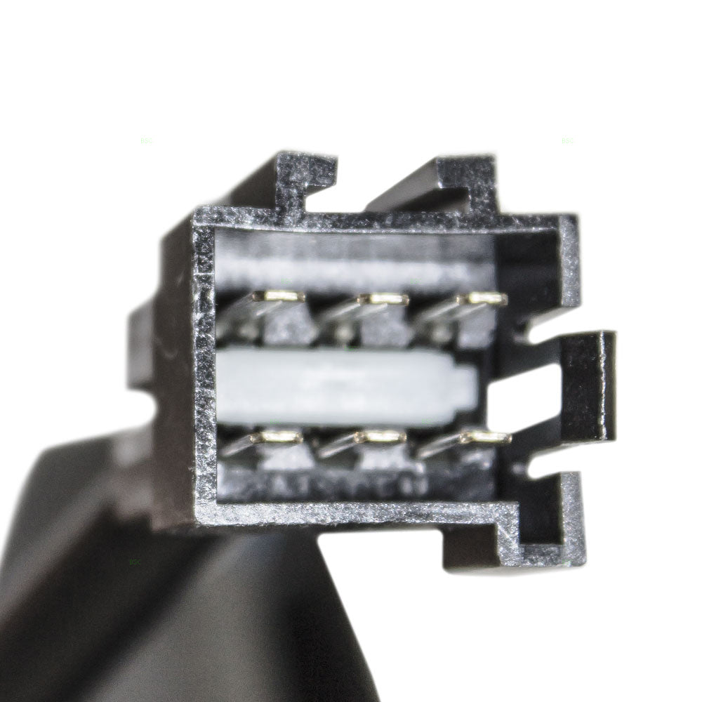 Replacement Drivers Power Side View Mirror Heated Compatible with 1995-2000 Stratus Cirrus 4646309