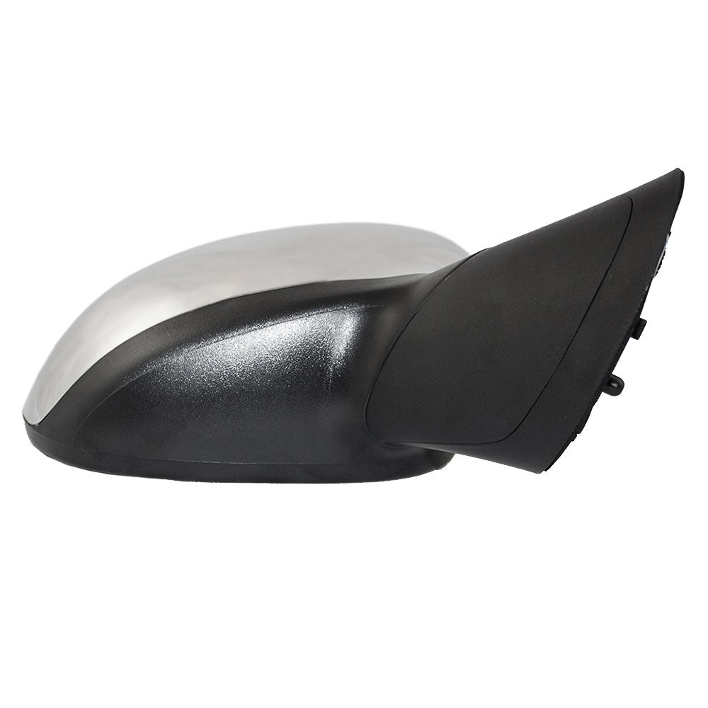 Replacement Passenger Power Side View Mirror Heated Temperature Sensor & Chrome Cover Compatible with 2012-2014 500 5182468AC 68073122AB