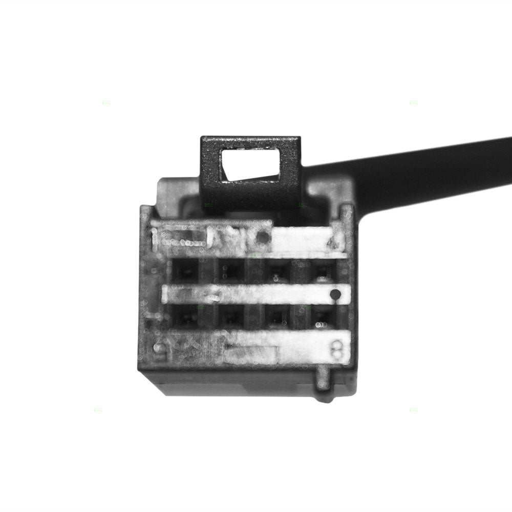 Replacement Drivers Power Side View Mirror Heated Blind Spot Glass Ready-to-Paint Compatible with 2014 2015 500L 5NF22ZZZAA