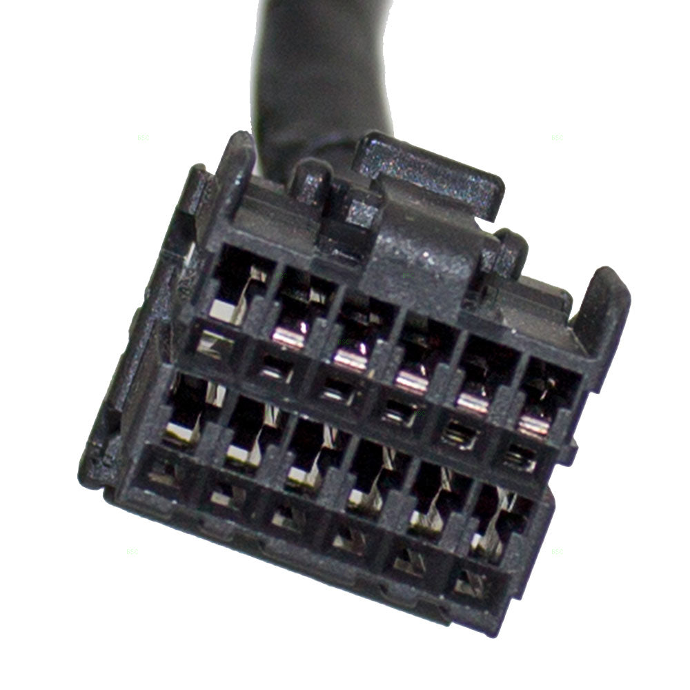 Replacement Drivers Power Side View Mirror Heated Textured Compatible with 2007-2015 Patriot 5155459AI