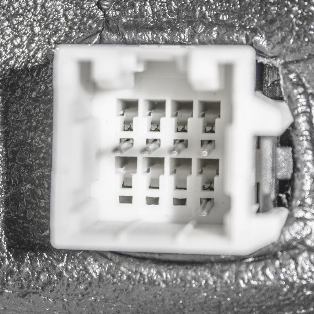 Replacement Drivers Power Side View Mirror Heated Smooth Compatible with 2007-2010 Sebring Sedan 1AL011XRAC