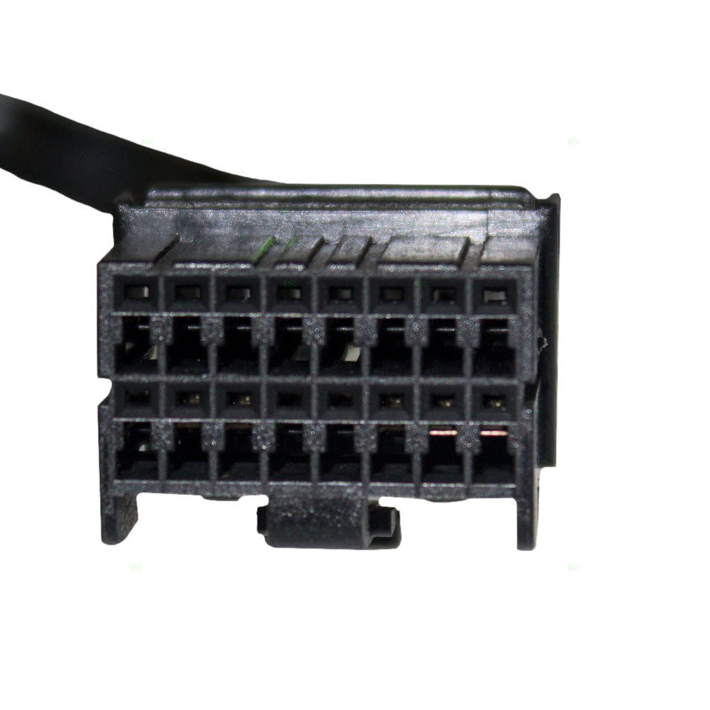 Replacement Passenger Power Side View Mirror Heated Compatible with 2005-2010 Grand Cherokee 55156452AD