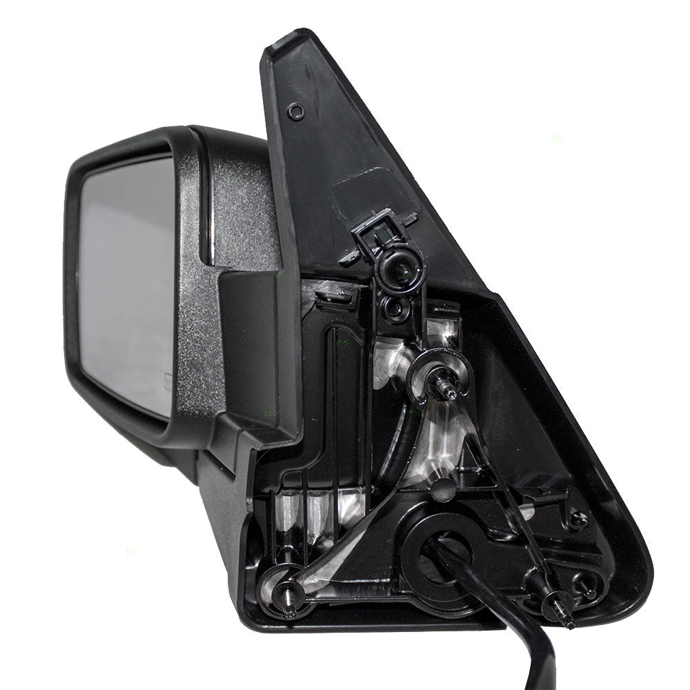 Side View Mirror for 06-10 Jeep Commander Drivers Power Heated Left 55396637AD