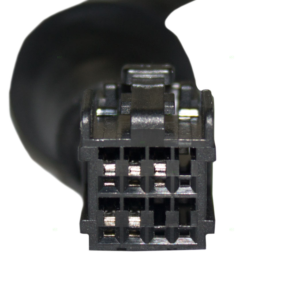 Driver and Passenger Power Side View Mirrors Heated Textured Replacement for Jeep SUV 55155843AI 55155839AI