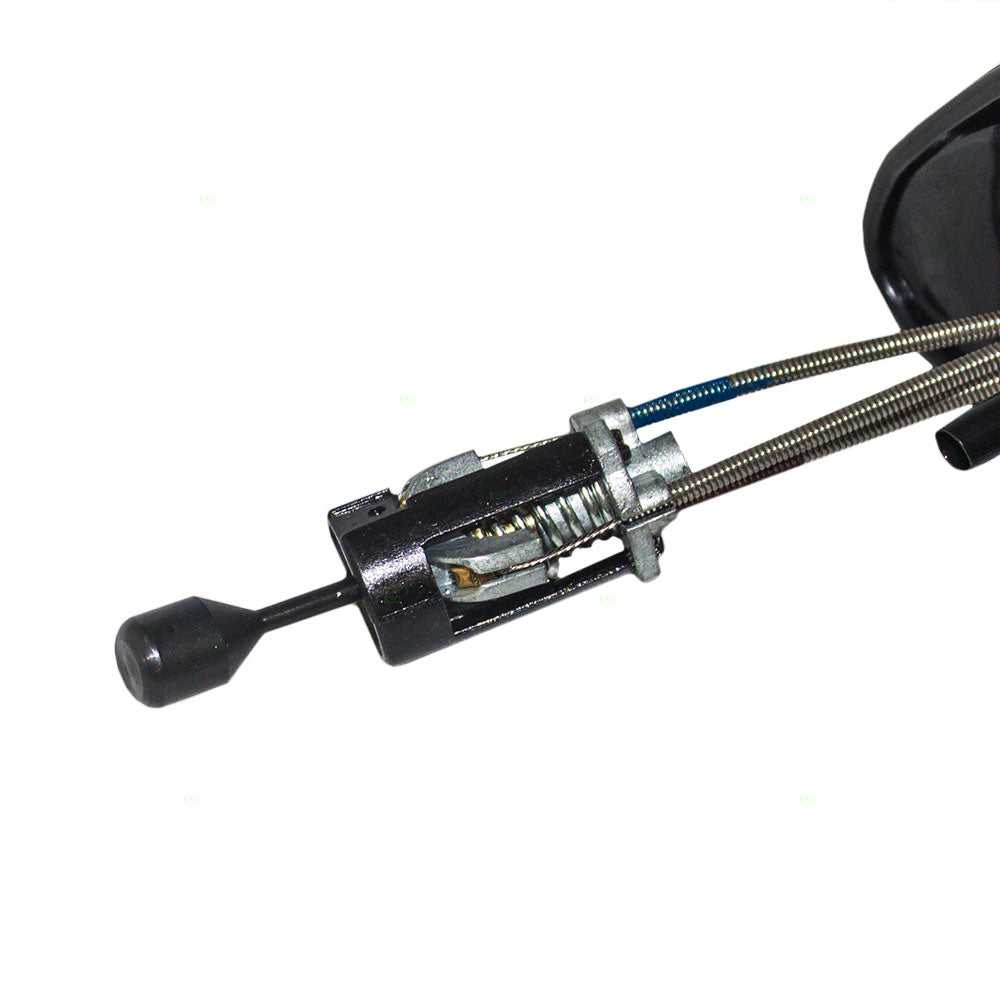 Manual Remote Mirror for 87-96 Dodge Dakota Pickup Drivers Side View 55025869