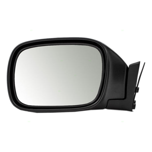 Side View Mirror for 97-01 Jeep Cherokee SUV Drivers Manual Textured 55154947AC
