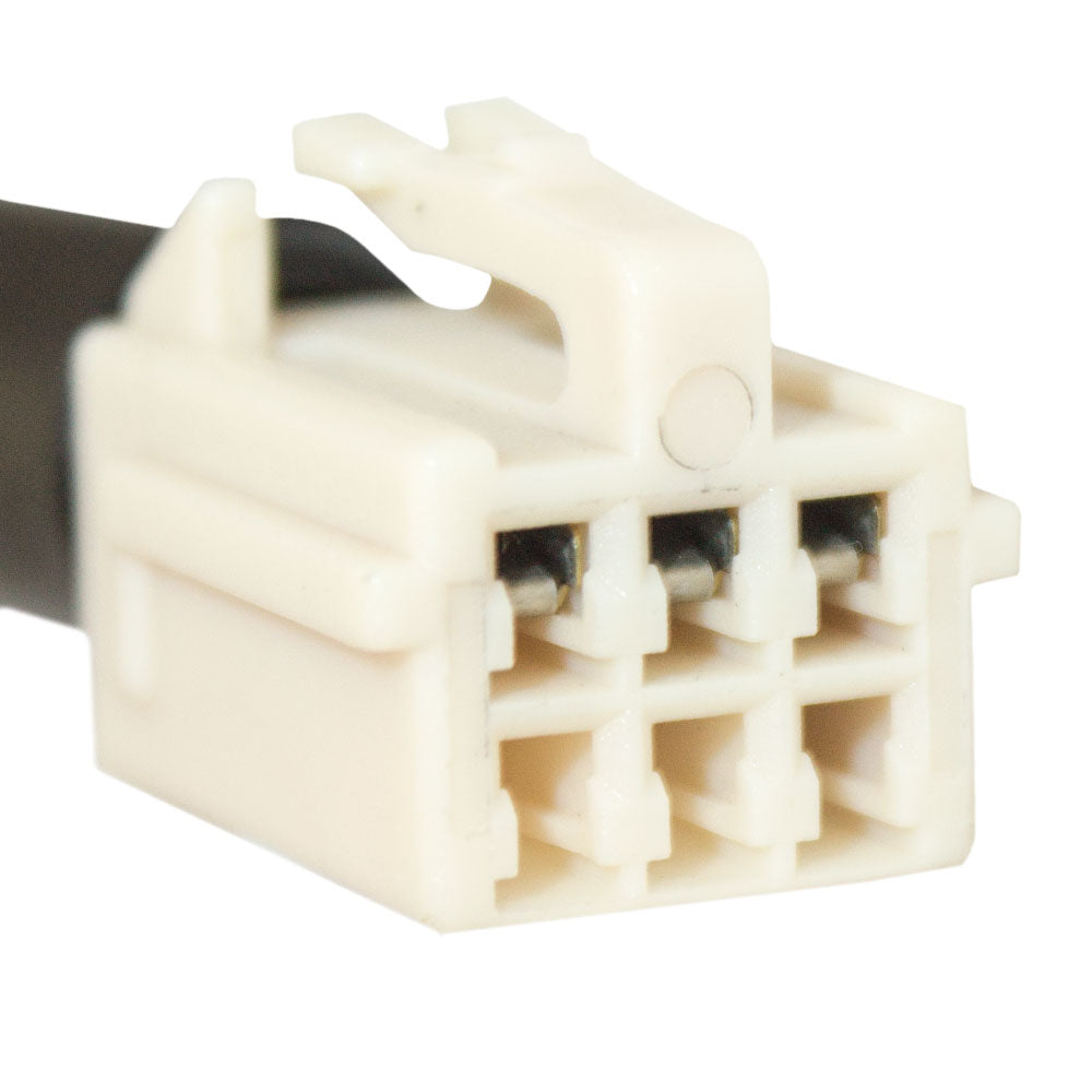 Replacement Driver Power Side View Mirror Textured Black Compatible with 1998-2003 B Series Ram Van 55346949AH