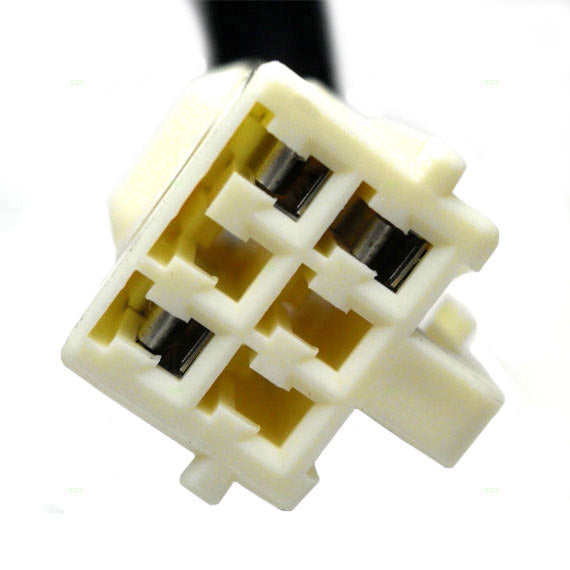 Replacement Driver Power Side View Mirror Textured Black Compatible with 2001-2006 Sebring Stratus Sedan 4805311AD