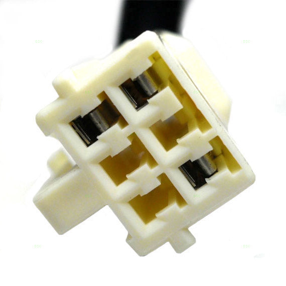 Replacement Passenger Power Side View Mirror Textured Black Compatible with 2001-2006 Sebring Stratus Sedan 4805310AD