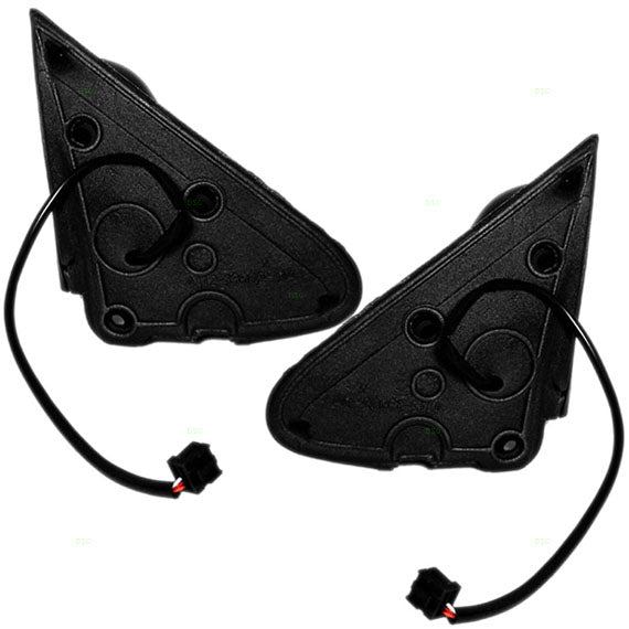 Replacement Set Driver and Passenger Power Side View Mirrors Compatible with 2001-2007 Town & Country Caravan Grand Caravan 4857877AC 4857876AC