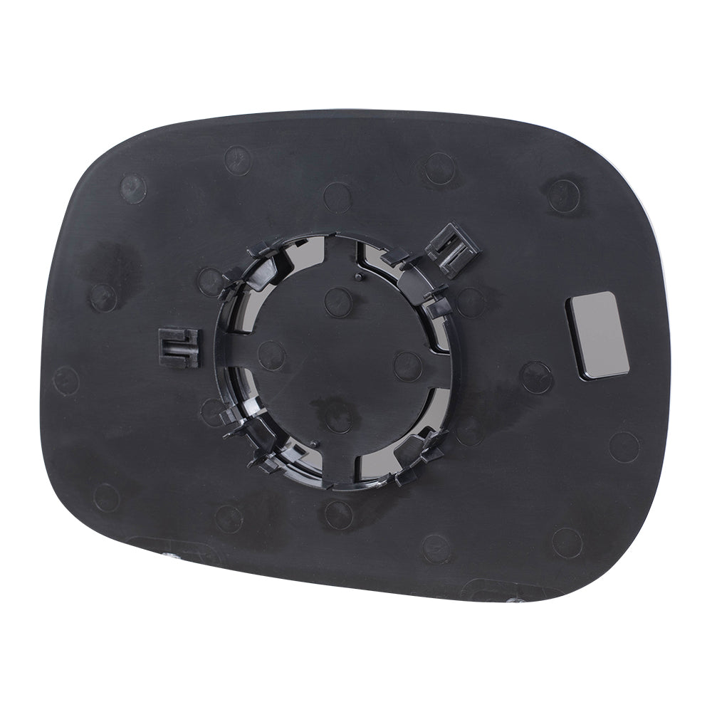 Brock Replacement Passenger Side Mirror Glass and Base 6x9 without Heat Compatible with 2005-2008 1500 & 2005-2009 2500/3500