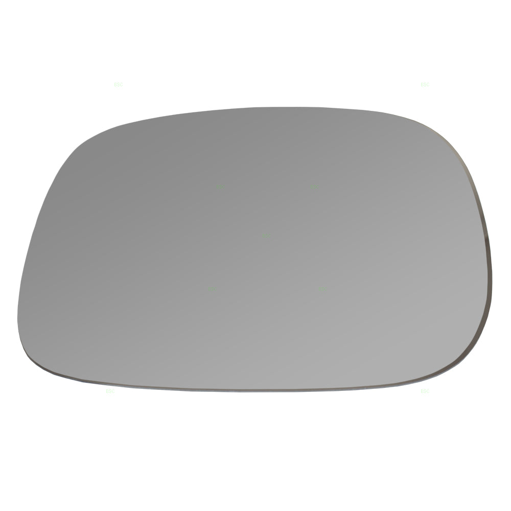 Brock Replacement Passenger Side View Mirror Glass w/ Adhesive Strips Compatible with 2002-2008 1500 2500 3500 Pickup Truck 5161008AA 5161008AA
