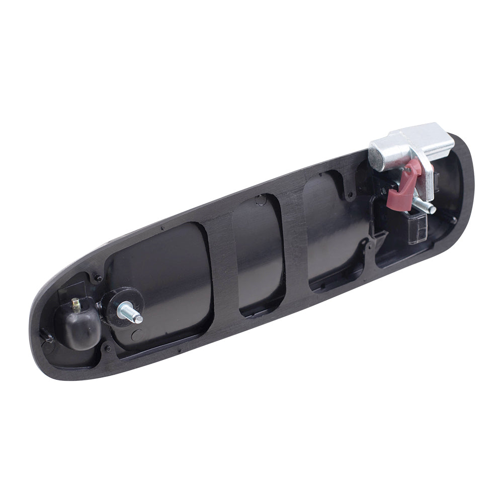 Brock Replacement Pair Set Rear Outside Textured Door Handles Compatible with 02-08 Pickup Durango Dakota & Raider 55275685AB 55275684AB