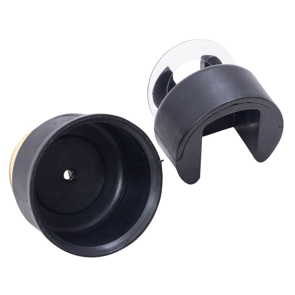 Brock Replacement Tailgate Handle and Latch Set Compatible with 2002-2009 Pickup Truck 55276237AA 55276236AD 68054864AD