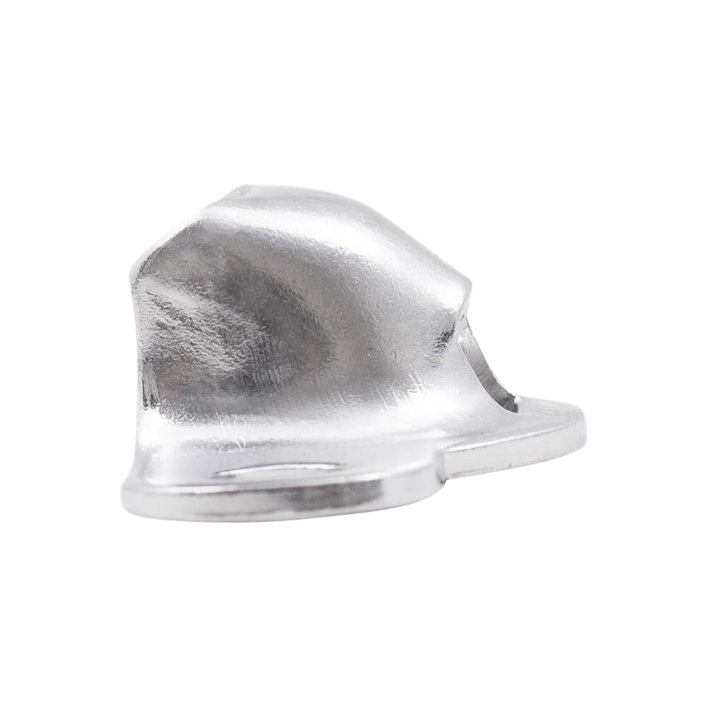 Brock Replacement Chrome Hood Latch Safety Catch Bracket Compatible with 1944-1986 CJ Series 1987-1995 Wrangler 55009343