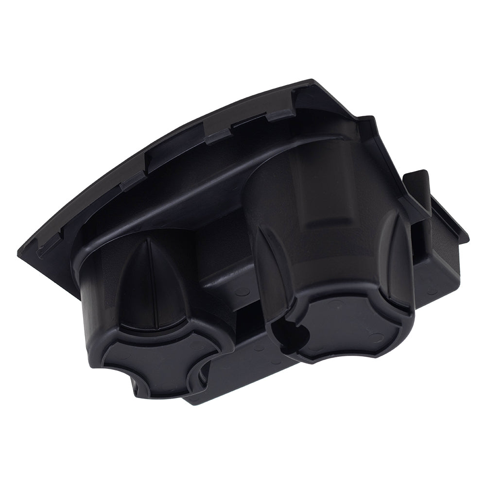 Brock Replacement Front Center Console Cup Holder Drink Insert Liner Compatible with 2006-2007 Commander 2005-2010 Grand Cherokee 5143592AB