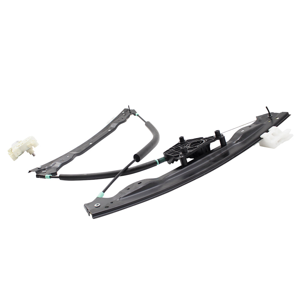 Brock Replacement Driver Front Power Window Lift Regulator w/Motor 2 Pin Connector Assembly Compatible with 2008-2010 Avenger 68023491AA