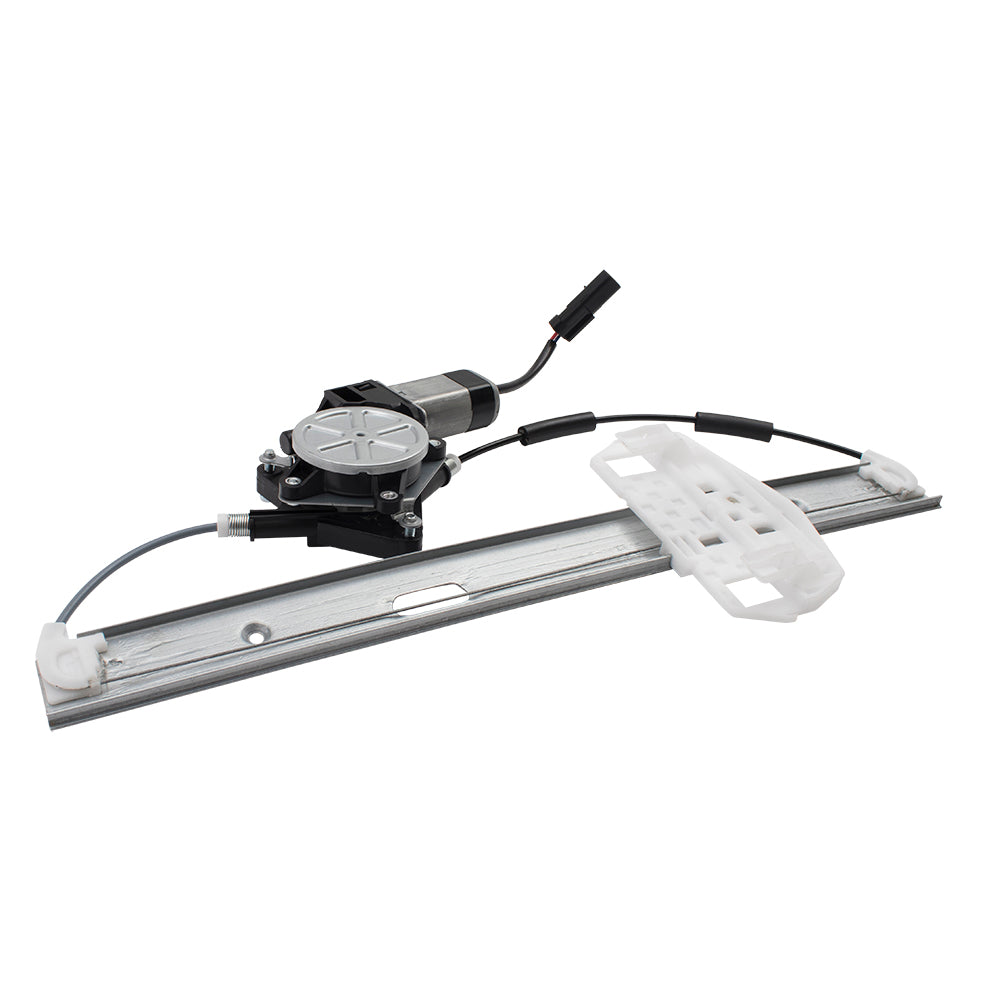 Brock Replacement Passenger Rear Power Window Lift Regulator w/ Motor Assembly Compatible with 2007-2018 Wrangler 68014950AA 68014952AA
