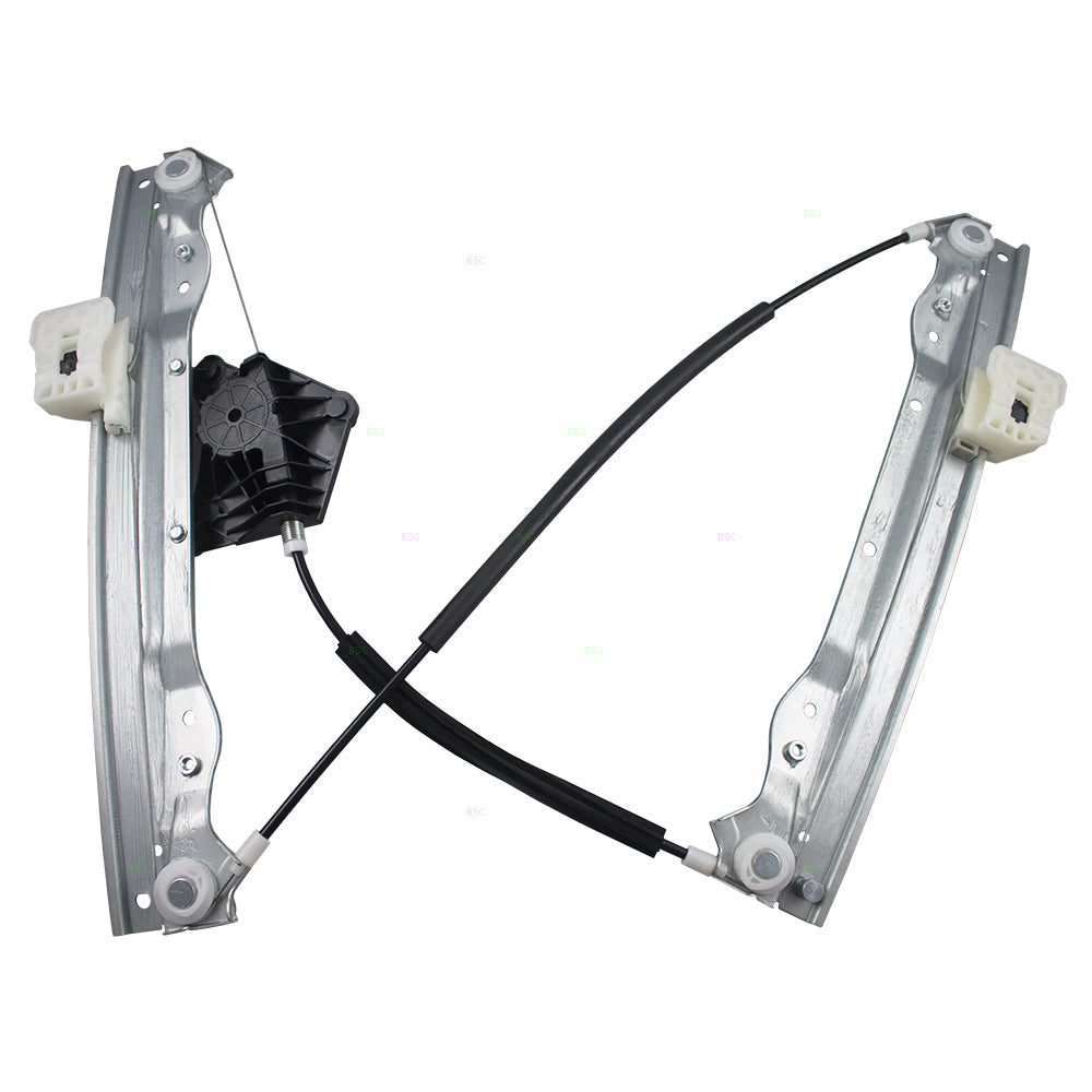 Brock Replacement Drivers Front Power Window Lift Regulator Compatible with 11-14 200 Sedan Avenger 68104205AA