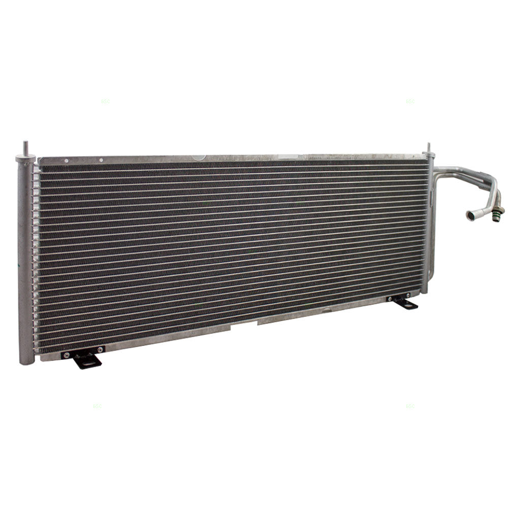 Brock Replacement A/C Condenser Cooling Assembly Compatible with 1997-2001 Cherokee 4.0L 1998-2001 Cherokee 2.5L 55036595AG