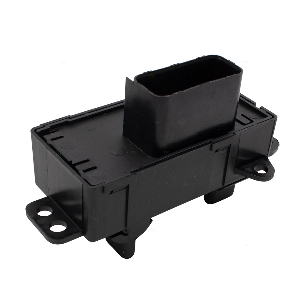 Brock Replacement Drivers Front Power Window Master Switch 4 Button Compatible with 2004-2007 Town & Country Caravan Grand Caravan 4685732AC