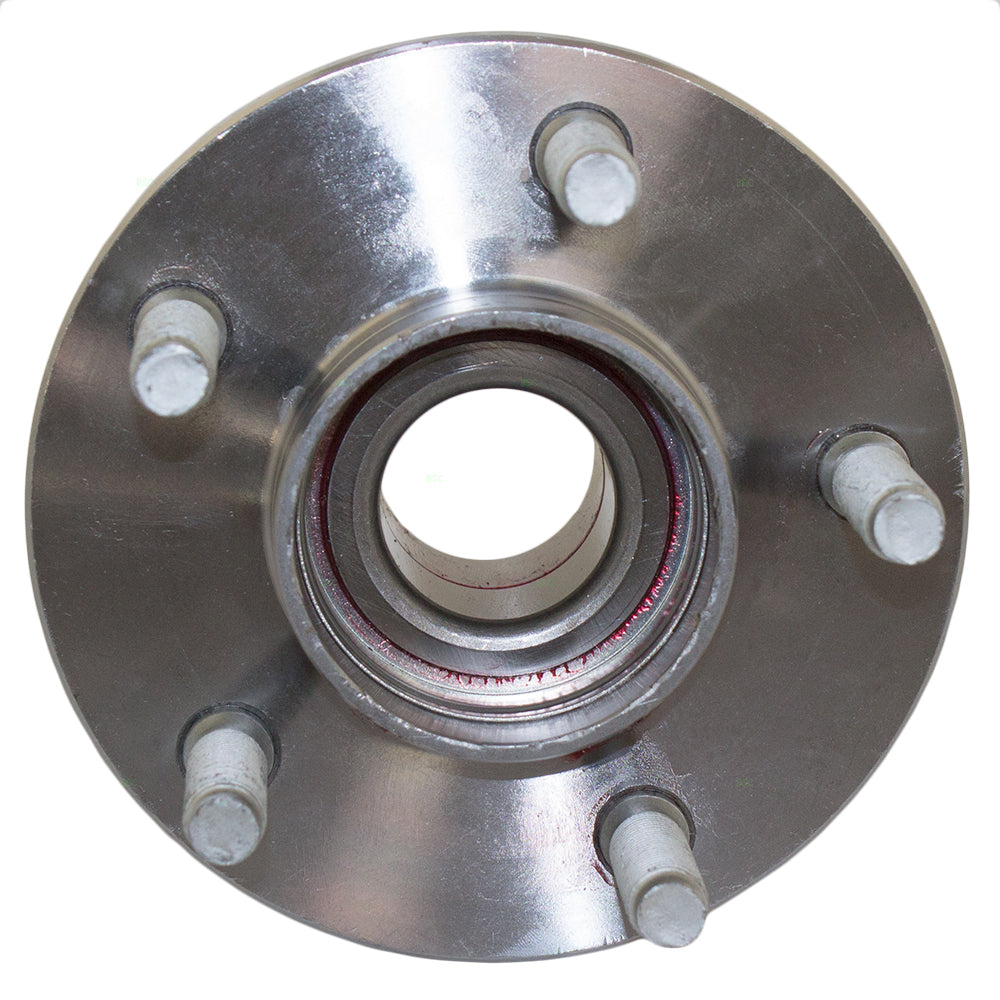 Brock Replacement Front Wheel Hub Bearing Assembly Compatible with 2005-2007 2005-2014 Mustang w/ ABS 4R3Z 1104 B HA590017
