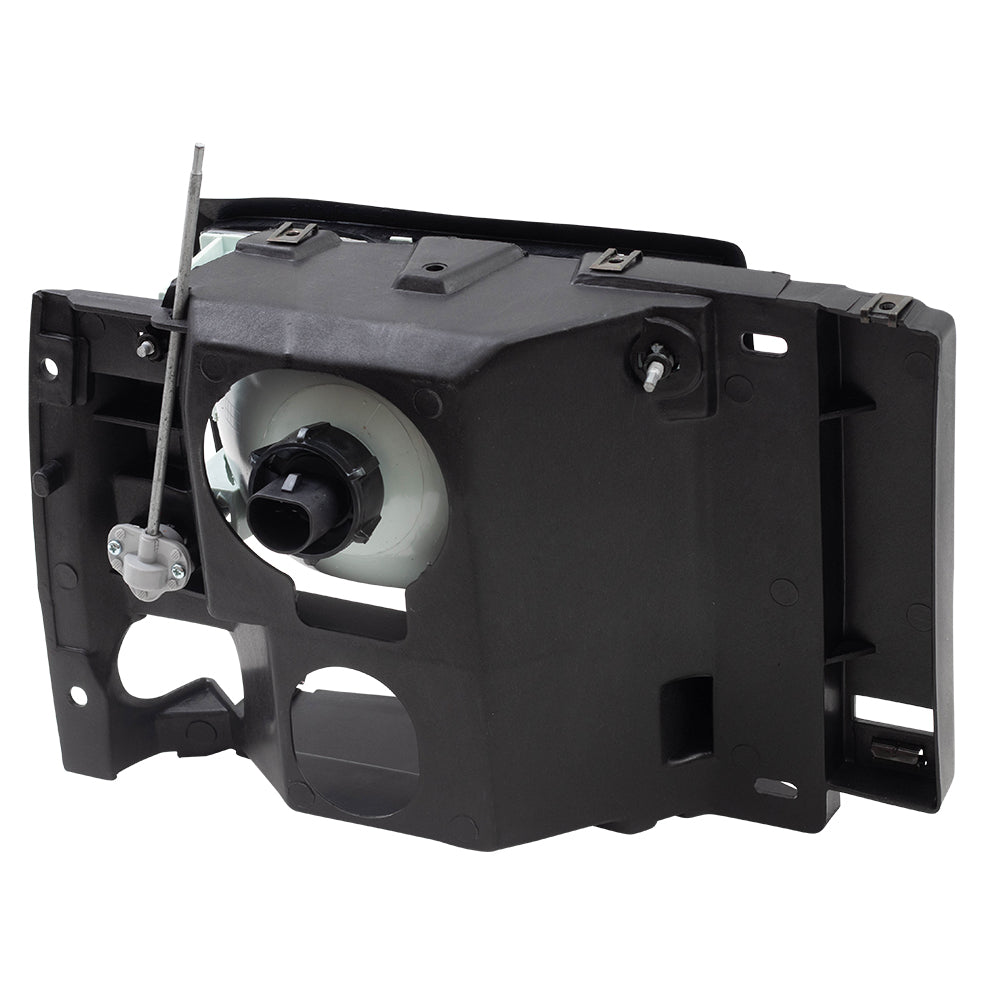 Brock Replacement Drivers Headlight Headlamp Compatible with 1989-1992 Ranger Pickup Truck SUV F1TZ13008D