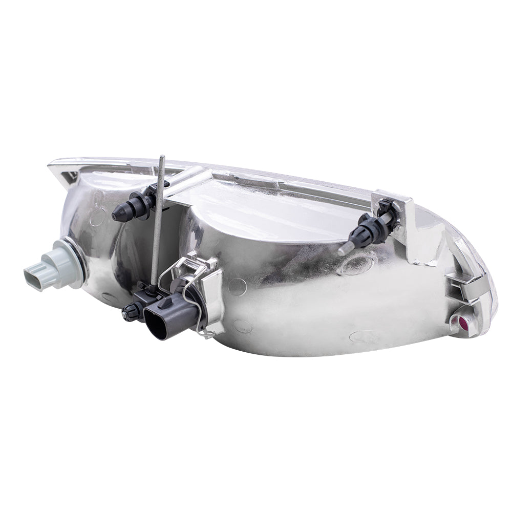 Brock Replacement Drivers Headlight Headlamp Compatible with 1995-1997 Windstar Van F58Z 13008 B