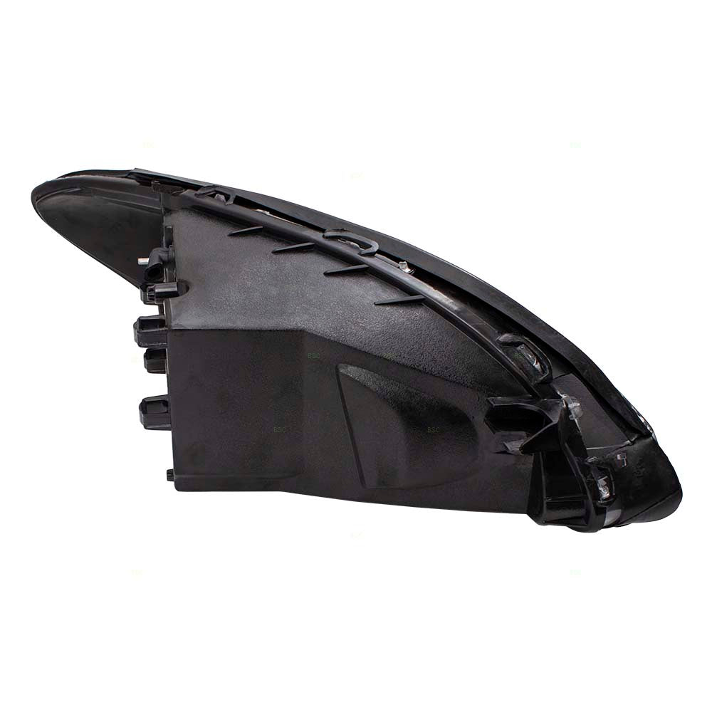 Headlight Assembly fits 00-07 Ford Taurus Driver Halogen Headlamp w/ Black Bezel