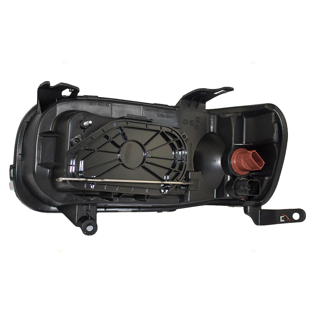 Brock Aftermarket Replacement Passenger Right Halogen Combination Headlight Assembly Compatible With 2005-2007 Ford Escape