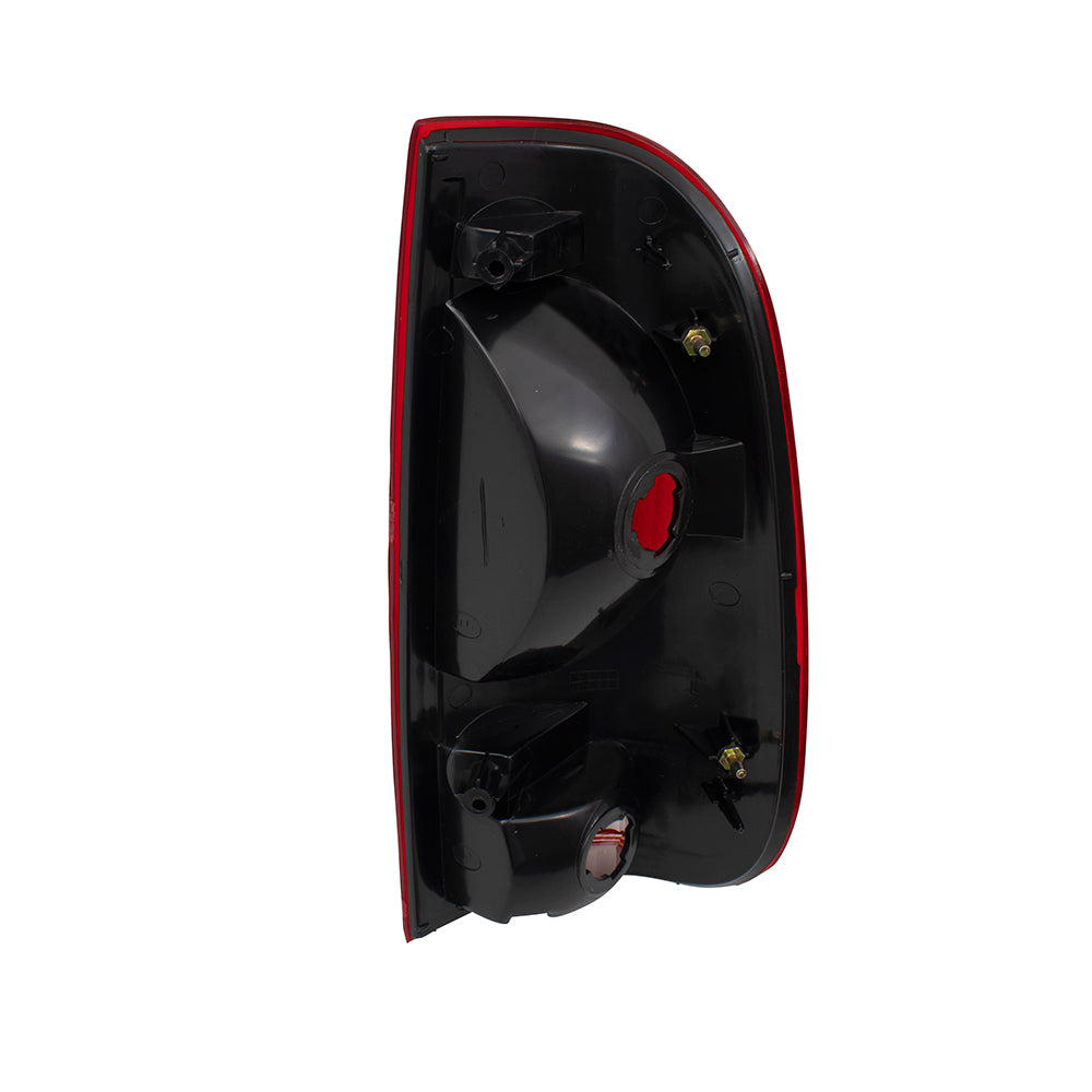 Brock Aftermarket Replacement Driver Left Passenger Right Tail Light Unit Set Compatible With 1997-2004 Ford F-150